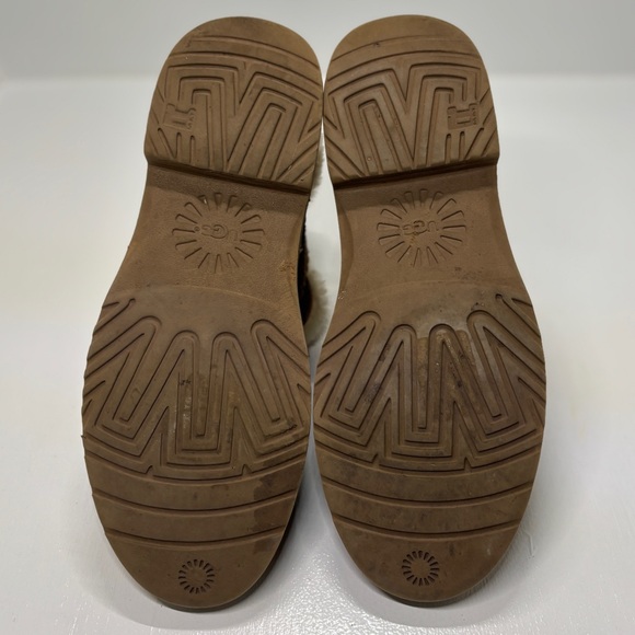 UGG Shearling Slip-On Loafers Brown Women’s 8 - Picture 3 of 11
